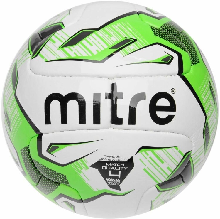 Детский мяч футбольный MITRE MONDE V12S 4 (Артикул: BB1066WGA) Детский мяч футбольный MITRE MONDE V12S 4 (Артикул: BB1066WGA)