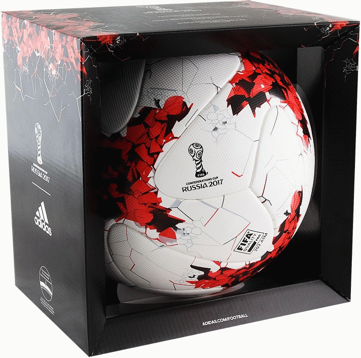Футбольный мяч Adidas Krasava Confed Cup OMB Футбольный мяч Adidas Krasava Confed Cup OMB