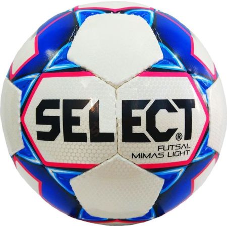 Мяч футзальный SELECT FUTSAL MIMAS LIGHT 852613-020 бел/син/роз, размер 4