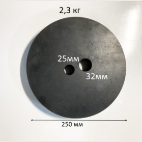 База резиновая для стоек 25/32 мм